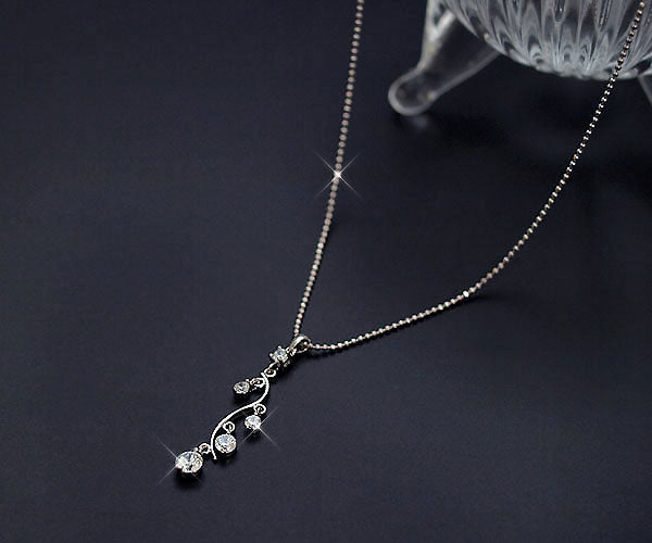 数量限定【宝箱】上品 朝露 ネックレス レディース キレイめ 大人 ゴールド プラチナ仕上げ