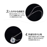 新発売記念価格！7/8まで 新商品 ネックレス レディース 最新モデル モアサナイト 1粒 最高峰 1カラット 2カラット 大粒 プラチナ仕上げ レディース ギフト プレゼント