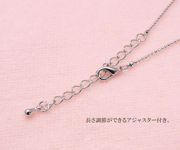 数量限定【宝箱】大粒2.0Ct！ピュアな輝きを放つCz☆6本立爪ネックレス プラチナ仕上げ