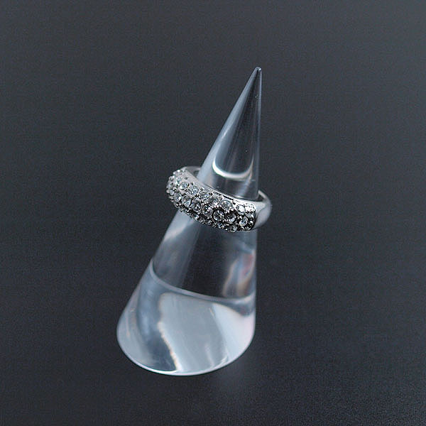 Limited Edition Treasure Chest: May your wonderful wish come true! ☆Pinky Ring/Sparkling Gorgeous Pave☆ Pinky Ring Platinum Finish