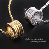 Limited Edition: Treasure Chest "FELICITA" Engraved Necklace! Ring Necklace Gold Platinum Finish