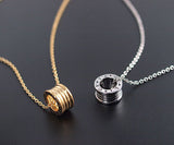 Limited Edition: Treasure Chest "FELICITA" Engraved Necklace! Ring Necklace Gold Platinum Finish