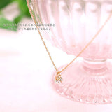 Limited Quantity [Treasure Box] Elegant Petite-Sized Adorable Cherry Necklace, Gold-Plated
