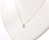 Limited Quantity [Treasure Box] Elegant Petite-Sized Adorable Cherry Necklace, Gold-Plated