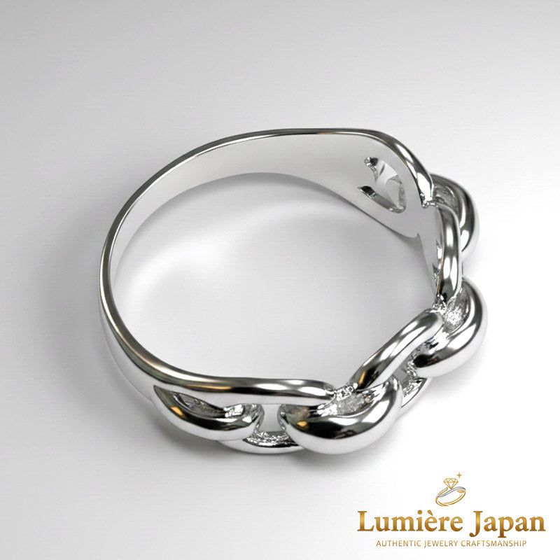 新商品｜日本製 Half Chain Ring（ハーフチェーンリング） 手元で輝く、日本の匠の証
