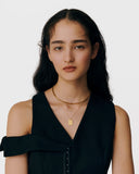 カーブチェーンネックレス