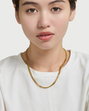 カーブチェーンネックレス