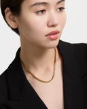 カーブチェーンネックレス