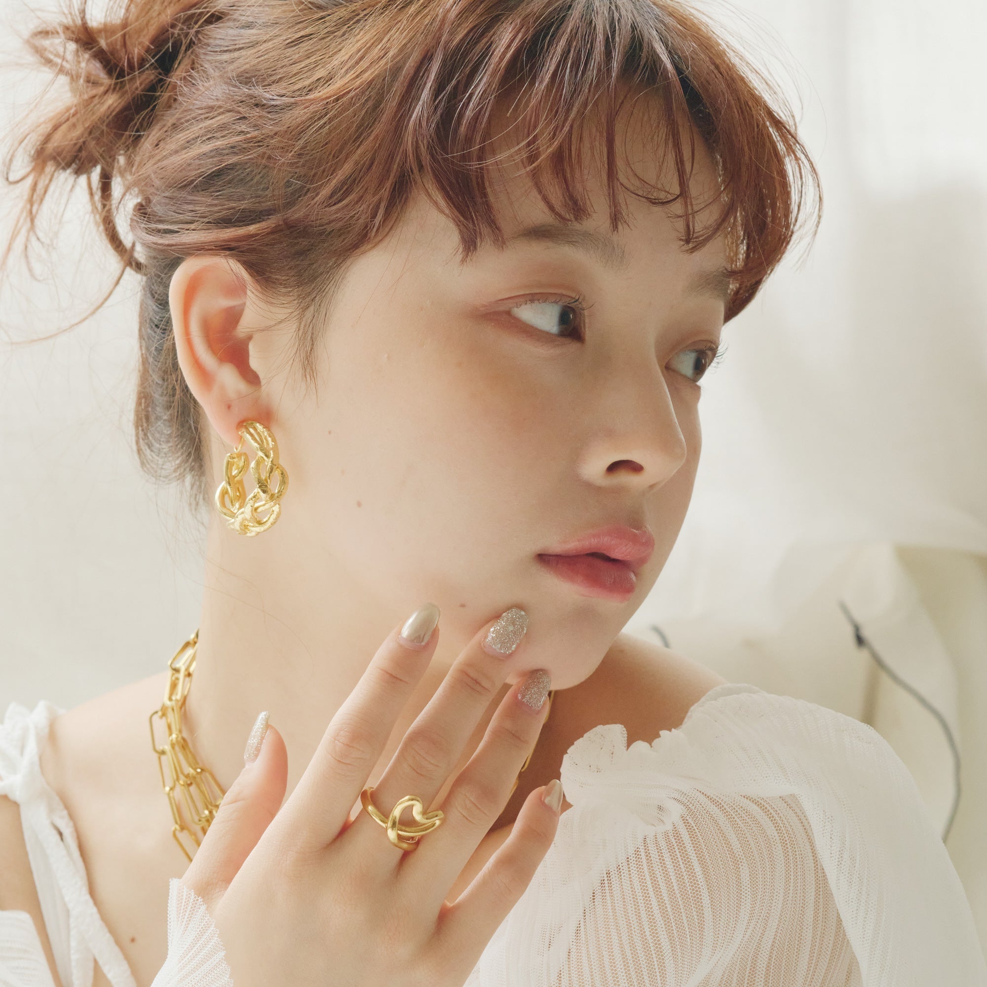 Braided Hoop Earrings