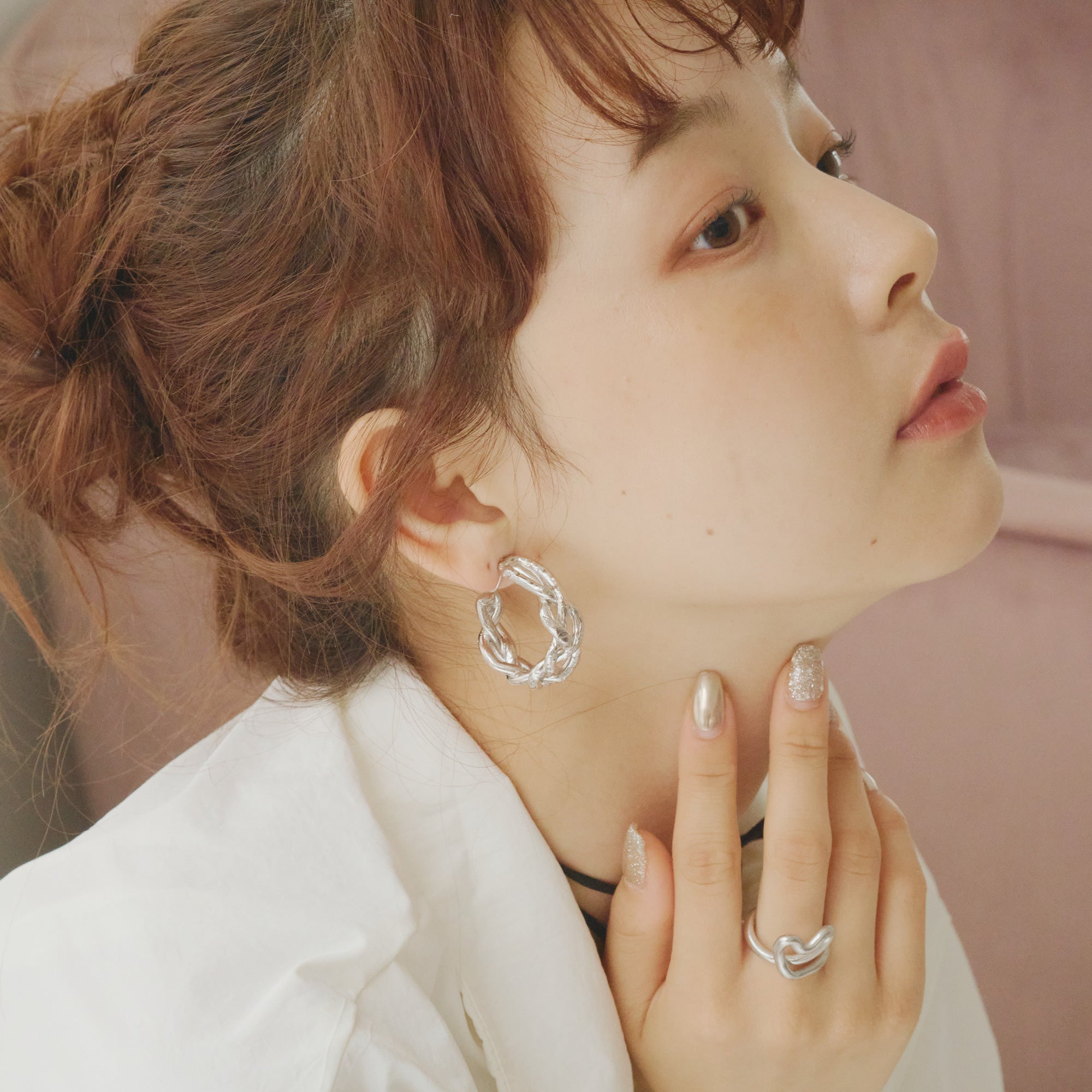 Braided Hoop Earrings