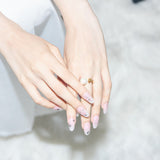 Pearl Heart Ring