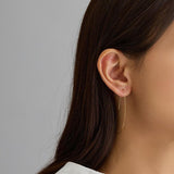 New Hoop Earrings with Curved Hooks, Large, GP Finish, Made in Japan, Available in Gold, Pink Gold, and Silver (fp-n8)