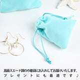 New product necklace for women, water drop, angel turquoise, cute and elegant necklace, aquamarine, cool-looking, platinum finish, for women, gift, present
