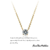 Necklace for ladies, large 1.25 carat, single piece folklore necklace, platinum finish, ladies' gift, present