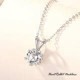 新商品 ネックレス レディース ハート ラビット うさぎ ウサギ 6つ爪 CZダイヤ 0.8ct エレガント ピンクゴールド プラチナ仕上げ レディース 女性 人気 ギフト プレゼント