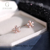 新商品 ピアス レディース 桜ピアス サクラ さくら レディース シルバー925 ピンクゴールド ジルコニア 誕生日 ギフト プレゼント