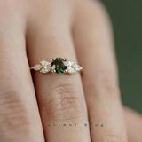 新発売記念セール！期間限定 34％OFF！2/10まで 新商品 指輪 レディース ペリドットカラー ジルコニア ゴールド 18KGP 人気 誕生日 ギフト プレゼント