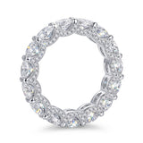 Ring for Women - 360° Full Eternity Ring to Adorn Your Finger - Platinum-Plated - Gift Present