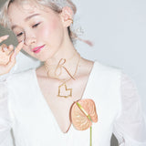 Branch Heart Necklace