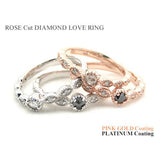 diamond rose cut ring