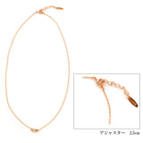 ストーン パヴェ ハート ネックレス ペンダント 日本製 ジュエリー ゴールド・ピンクゴールド・シルバーの3色展開 (op-154)