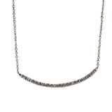 日本製 ジュエリー ラウンド スマイル ネックレス ストーン ペンダント フォーマル ゴールド・ピンクゴールド・シルバーの3色展開 (op-218)