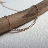 日本製 ジュエリー ラウンド スマイル ネックレス ストーン ペンダント フォーマル ゴールド・ピンクゴールド・シルバーの3色展開 (op-218)