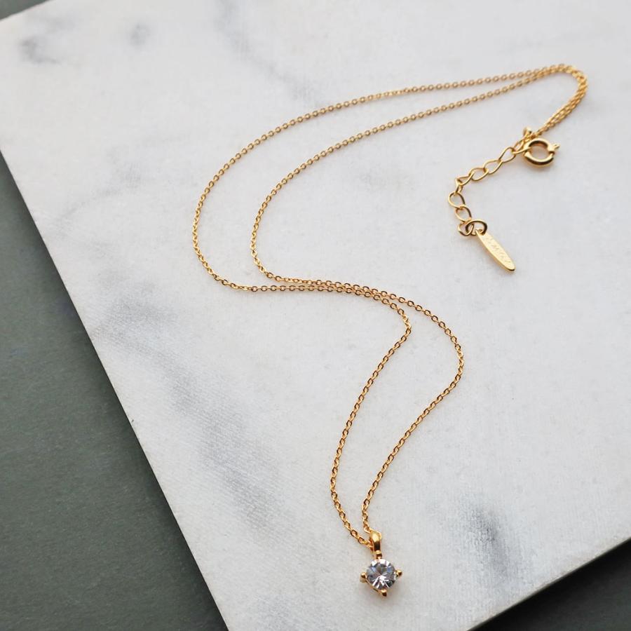 日本製 ジュエリー ネックレス プチ ペンダント 1粒 小ぶり ストーン シンプル  ゴールド・ピンクゴールド・シルバーの3色展開 (op-n1)