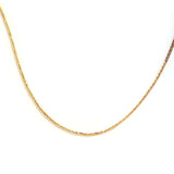 日本製 ジュエリー スネーク チェーン ロング ネックレス スタイリッシュ ゴールド・シルバーの2色展開 (OP-N29)