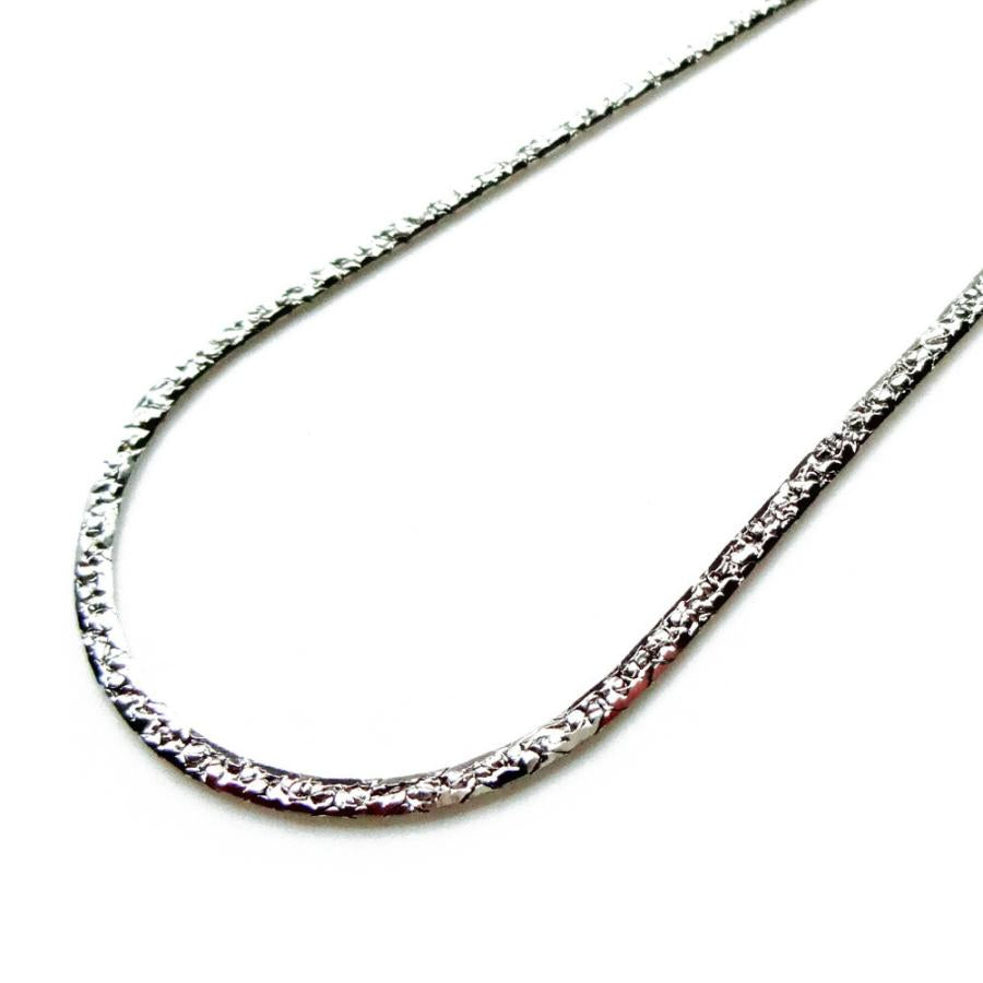 日本製 ジュエリー スネーク チェーン ロング ネックレス スタイリッシュ ゴールド・シルバーの2色展開 (OP-N29)