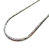 日本製 ジュエリー スネーク チェーン ロング ネックレス スタイリッシュ ゴールド・シルバーの2色展開 (OP-N29)