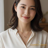 新商品 日本製 オープンハートシルバーネックレス シルバー925 ピンクゴールド プラチナ仕上げ 2カラー展開