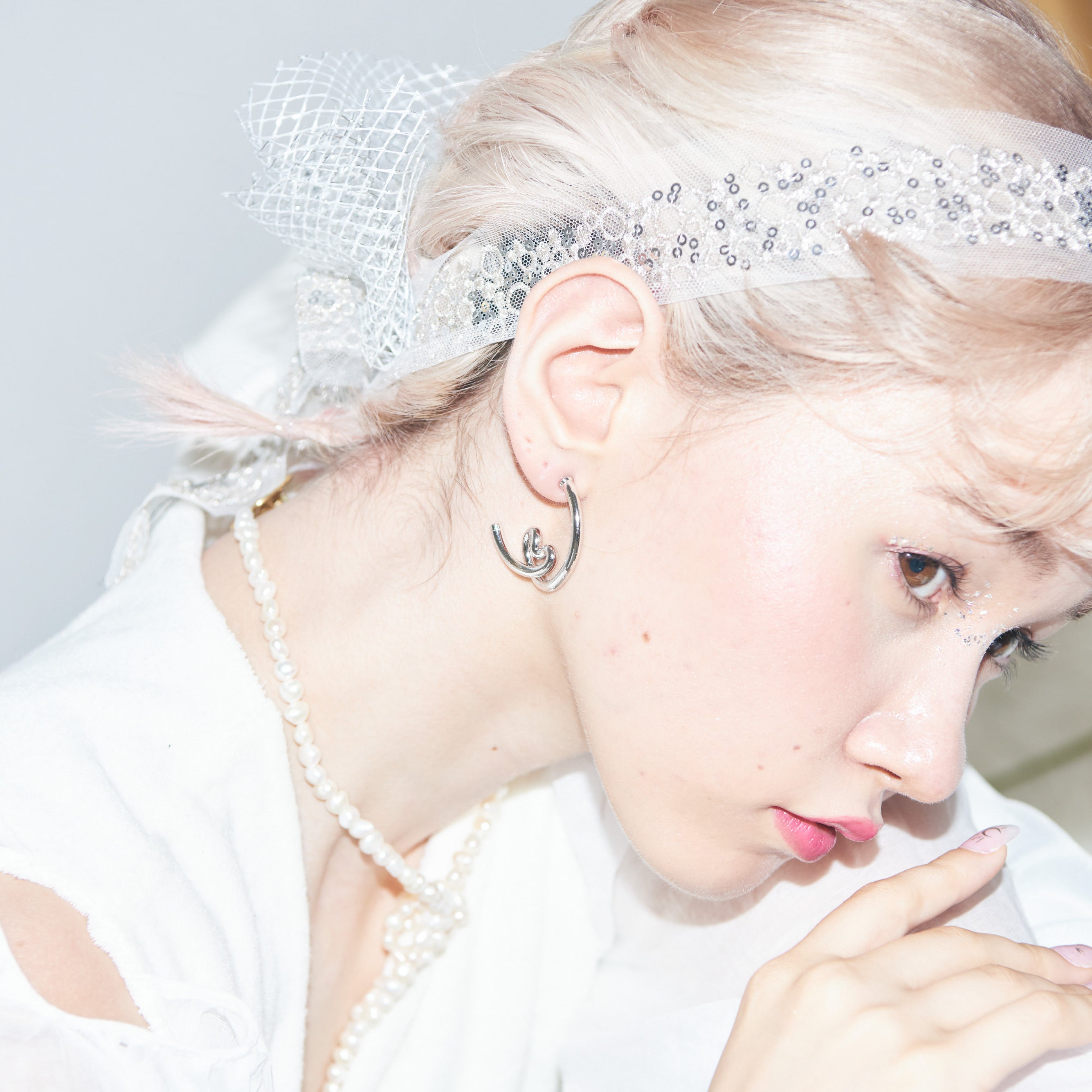 Hoop Heart Pierce/Earrings