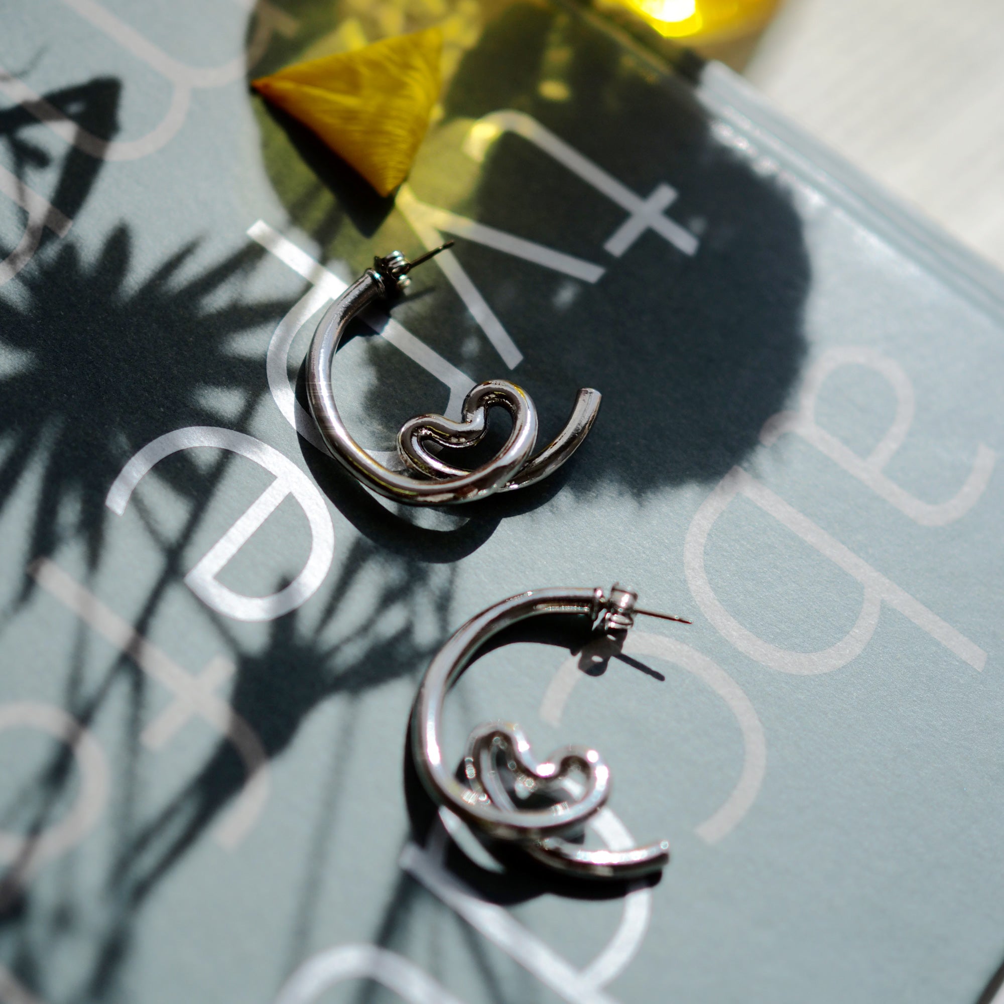 Hoop Heart Pierce/Earrings