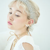 Pearl Mini Bow Pierce/Earrings