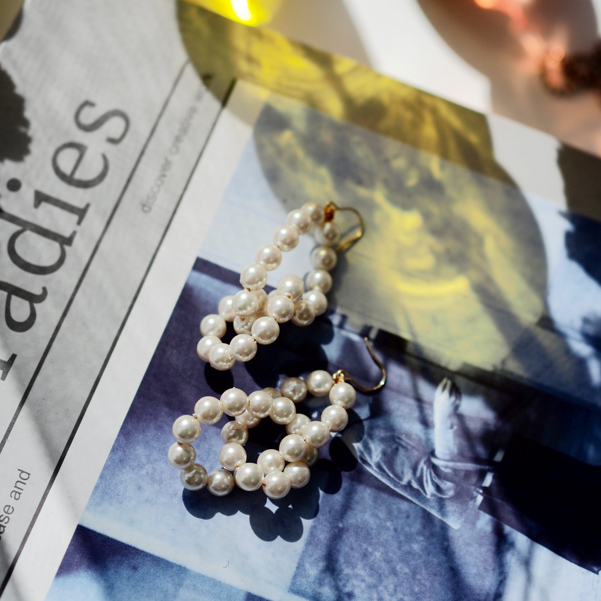 Whip Pearl Pierce/Earrings