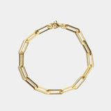 [ゴールド] ペーパーチェーンブレスレット