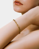 [ゴールド] ペーパーチェーンブレスレット
