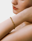 [ゴールド] ペーパーチェーンブレスレット
