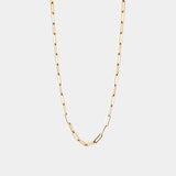 [ゴールド] ペーパーチェーンネックレス