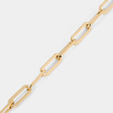 [ゴールド] ペーパーチェーンネックレス