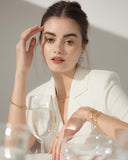 [ゴールド] ペーパーチェーンネックレス