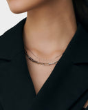 [ゴールド] ペーパーチェーンネックレス