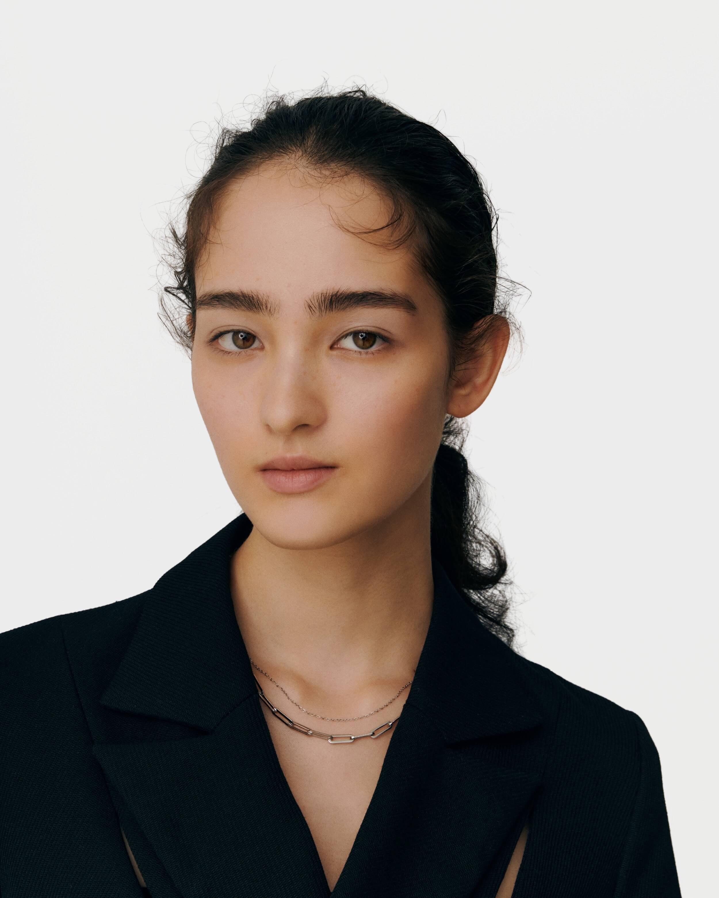 [ゴールド] ペーパーチェーンネックレス