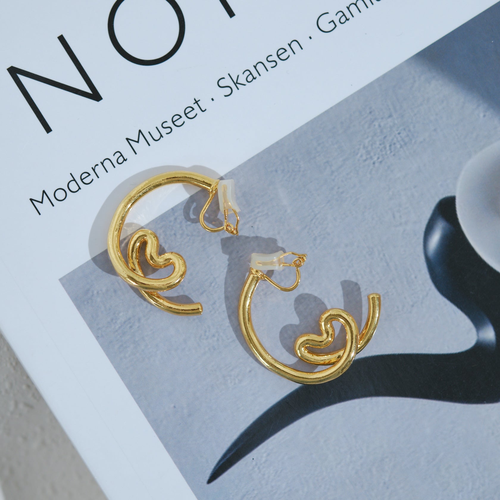 Hoop Heart Pierce/Earrings