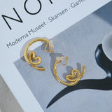 Hoop Heart Pierce/Earrings