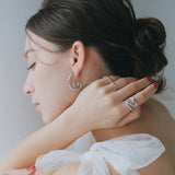 Hoop Heart Pierce/Earrings