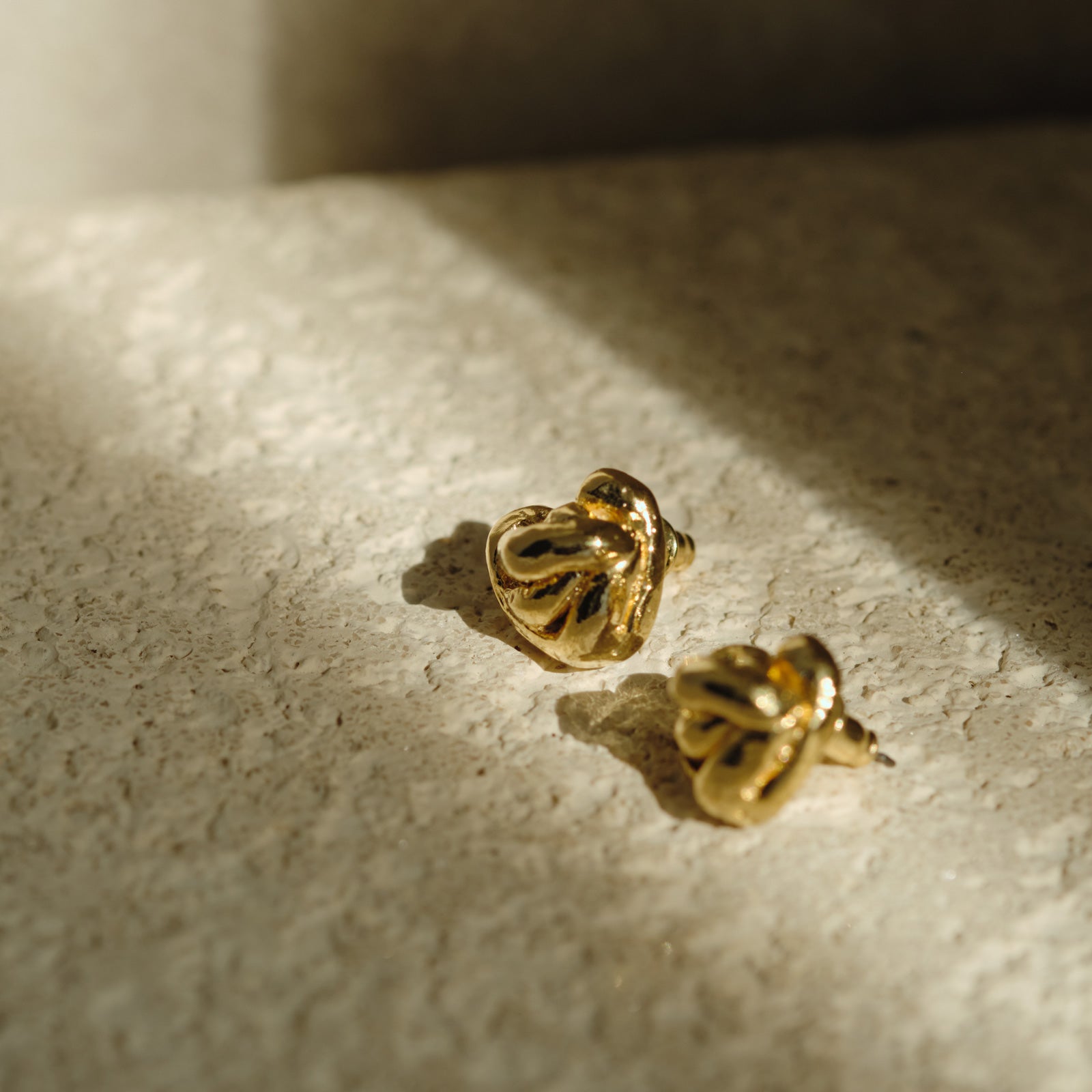 Knot Heart Pierce/Earrings