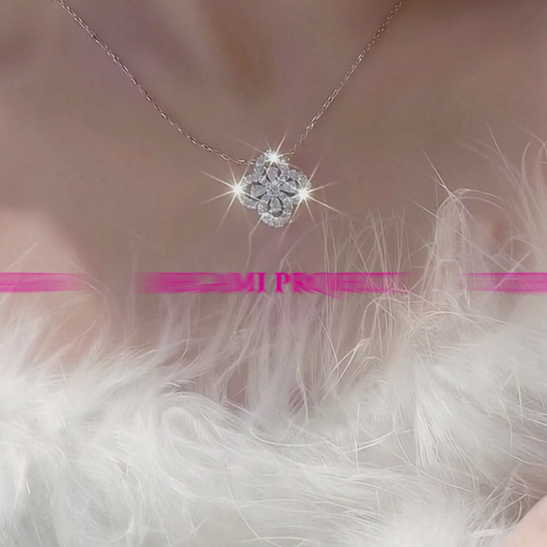 New Arrival: Eternal Clover Halo Necklace | Available in 6 Colors | Casual, Elegant, Popular, Gift for Women