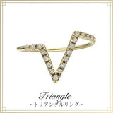 指輪 レディース 日本製 J-ENDAi ファッションジュエリー ダイヤモンド 18石 リング 指輪 K10 K18 18金 日本の宝飾職人 J-遠大